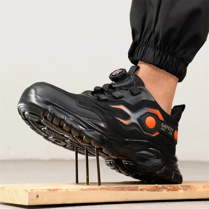 Men'S Fashion Videos - Men Steel Toe Work Shoes Fashion