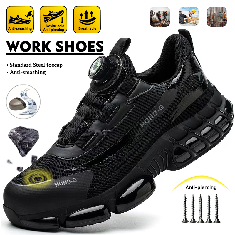Men'S Fashion Videos - Fashion Rotating Button Mining Boots Architectural