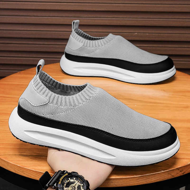 Mens Fashion Trainers - 2025 New Men's Shoes Breathable Mesh