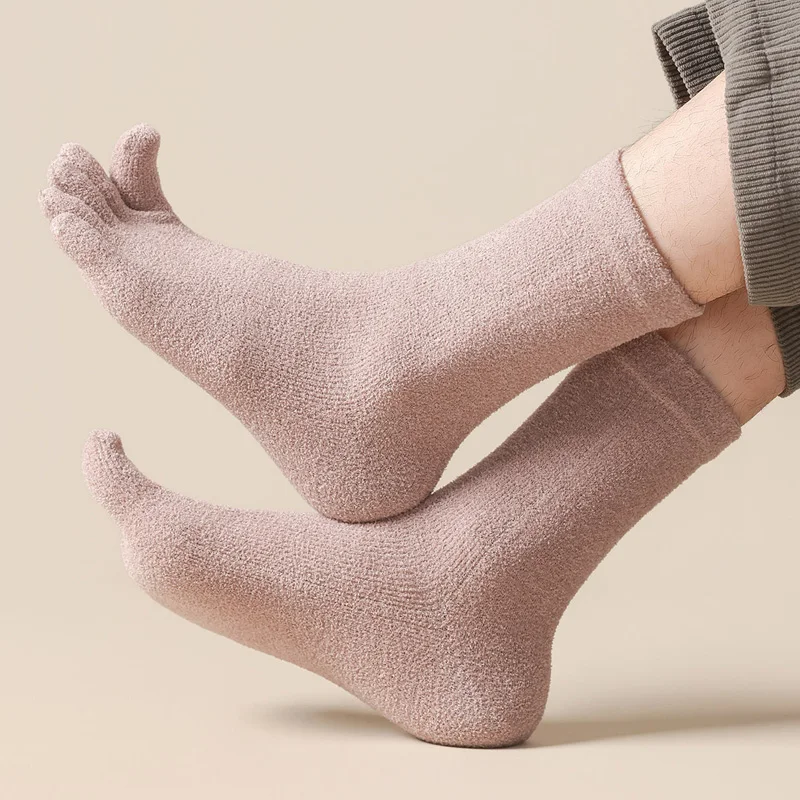 6/12 Pairs Thick Thermal Split - đánh giá và giá Socks Ankle Men