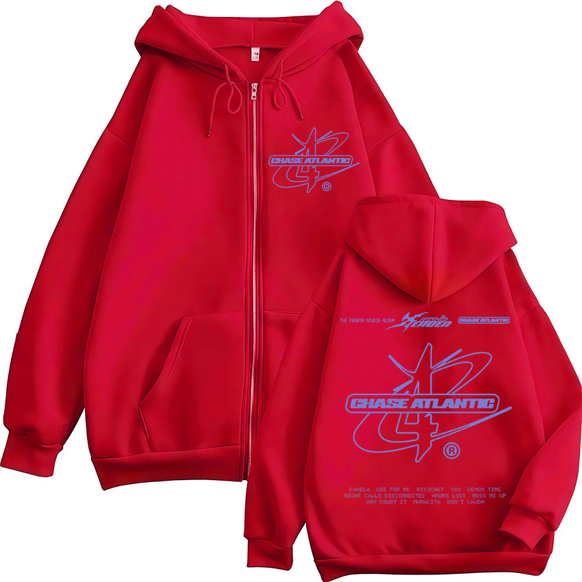 Rock Band Chase Atlantic Lost  - đánh giá và giá Mens Fashion Zip Up Hoodies