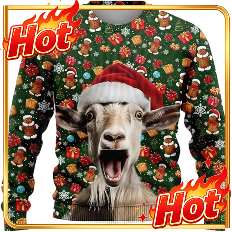 Funny Animal Goat Graphic Ugly - đánh giá và giá Mens Fashion Clothes