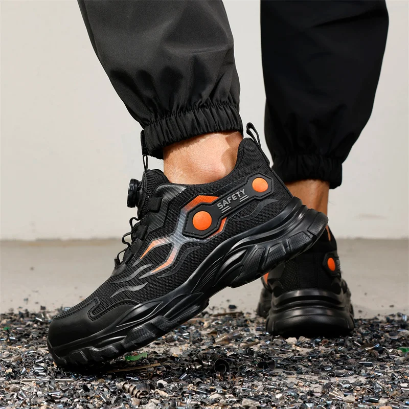 Men  Steel Toe Work Shoes Fash - đánh giá và giá Men'S Fashion Videos