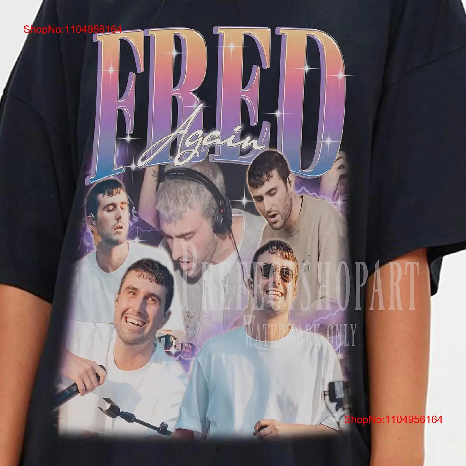 Fred Again T Shirt Merch Vinta - đánh giá và giá Poster Men Fashion