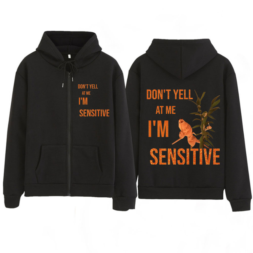 Marcus The Worm Don’t Yell At  - đánh giá và giá Mens Fashion Zip Up Hoodies