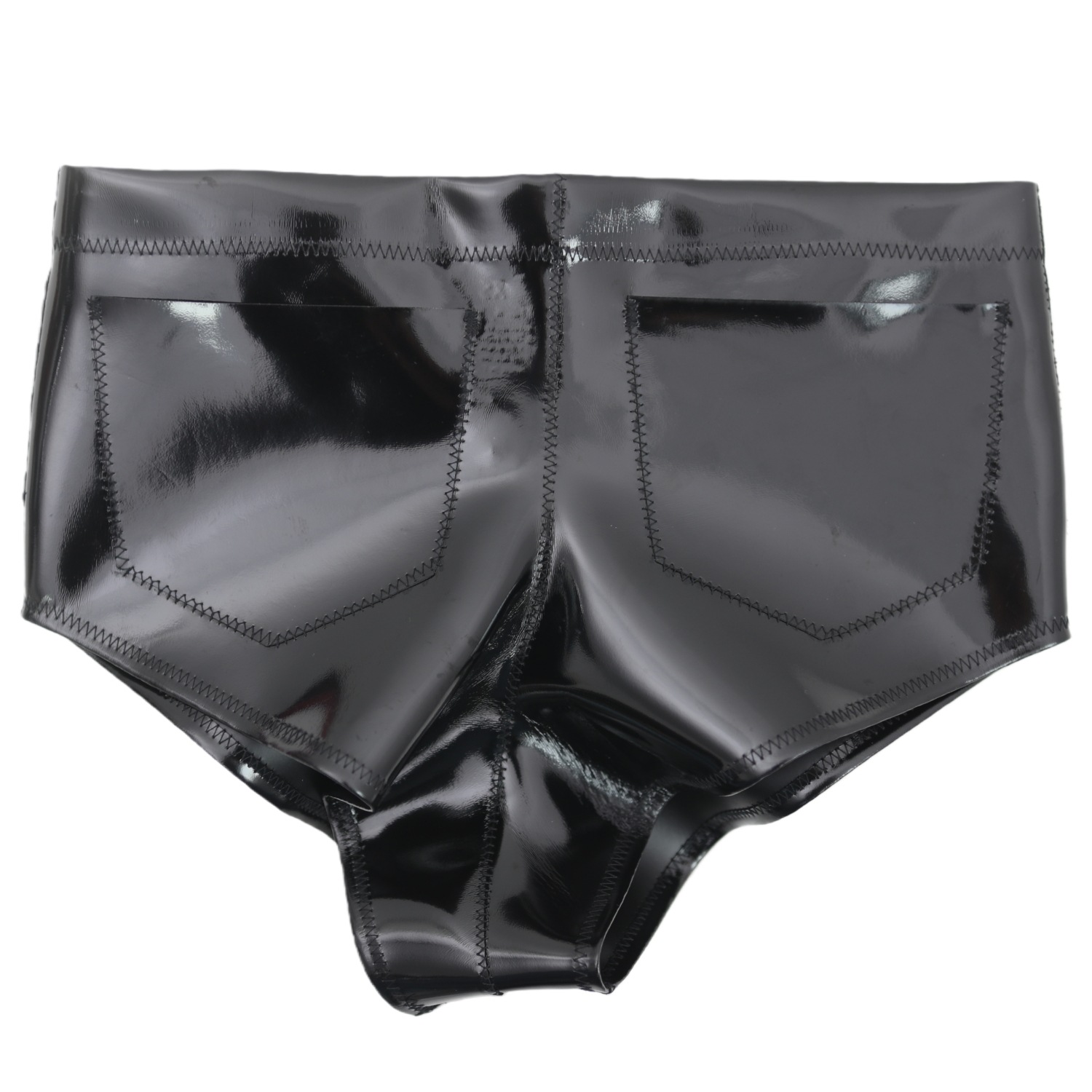 Women Men Glossy Pocket Shorts - đánh giá và giá Men'S Fashion Videos