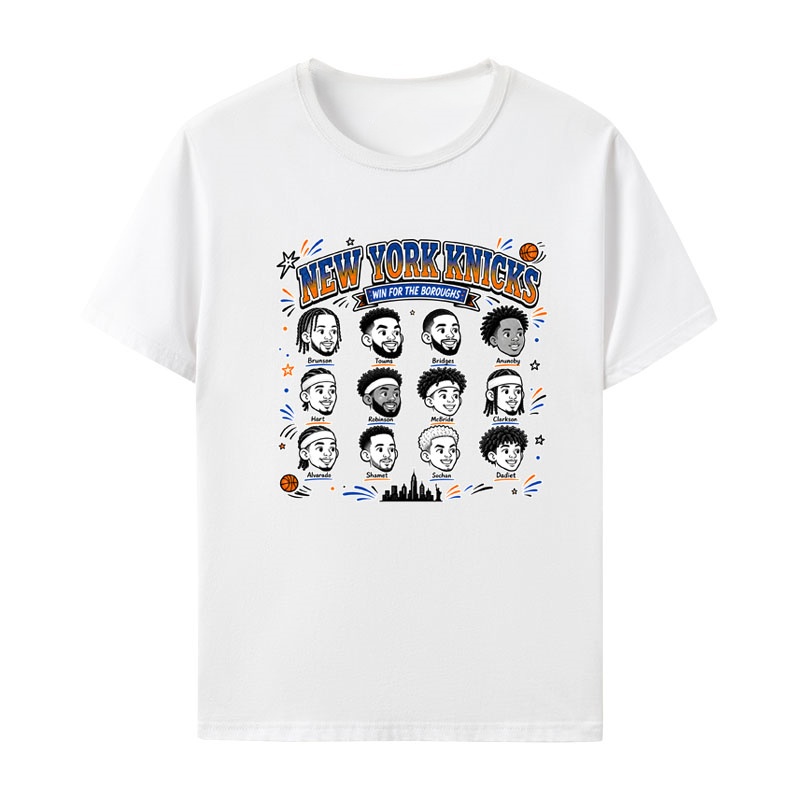 New York Knicks Lineup T-shirt - đánh giá và giá Men'S Fashion New York