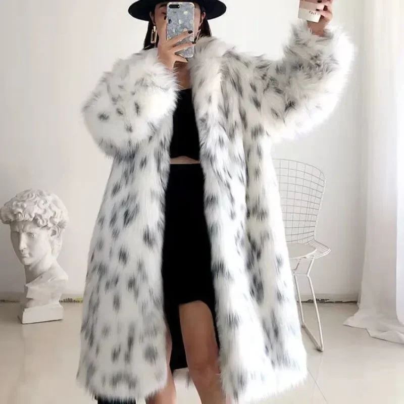 Women Faux Fur Long Coat Fashi - đánh giá và giá Men'S Fashion X