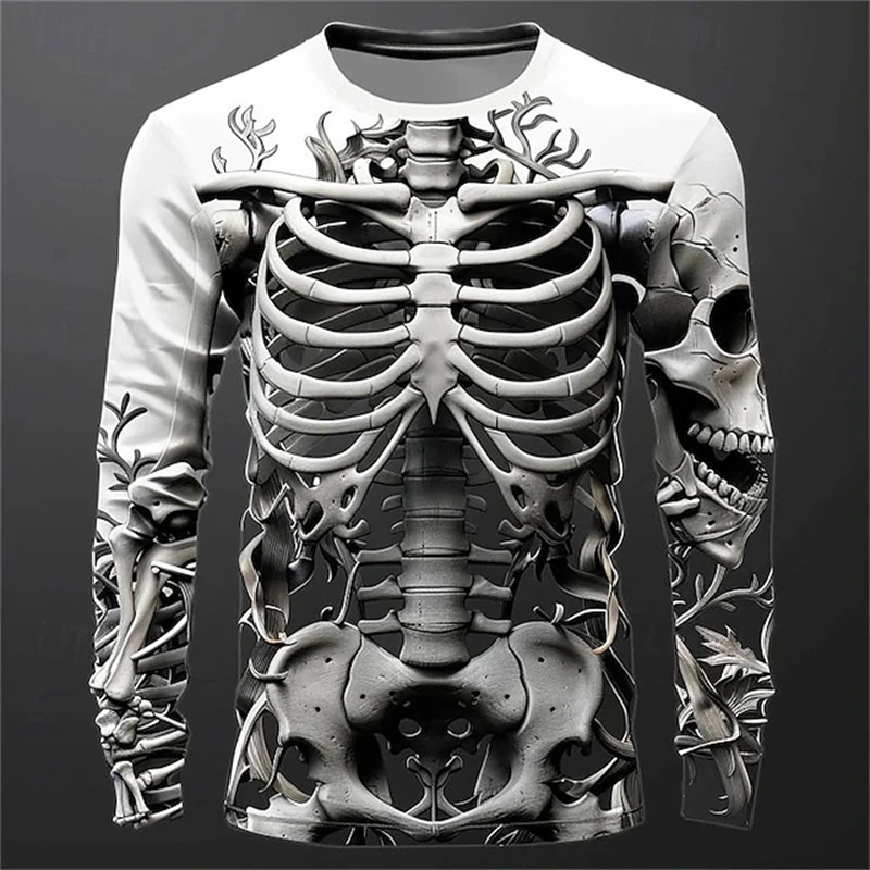 3D Print Skeleton Skulls Patte - đánh giá và giá Mens Fashion Clothes