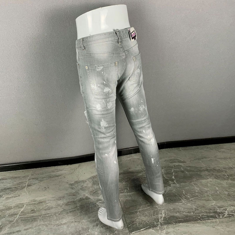 Fashionable new men's jeans, t - đánh giá và giá Men'S Fashion Grey Jeans