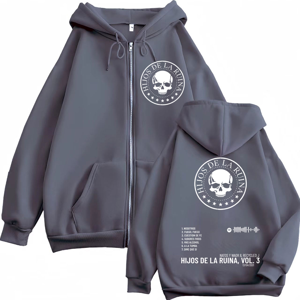 Rap Duo Natos Y Waor Hijos De  - đánh giá và giá Mens Fashion Zip Up Hoodies