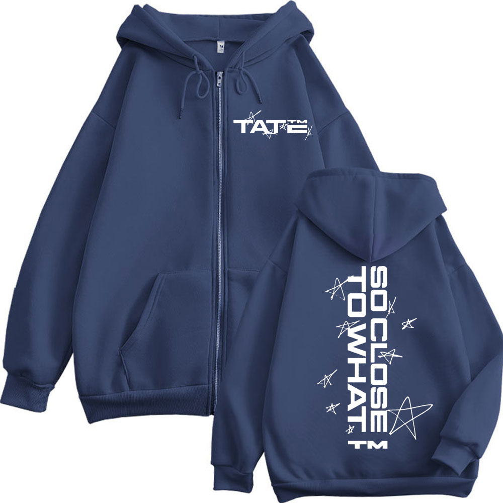 Tate McRae So Close To What Pr - đánh giá và giá Mens Fashion Zip Up Hoodies