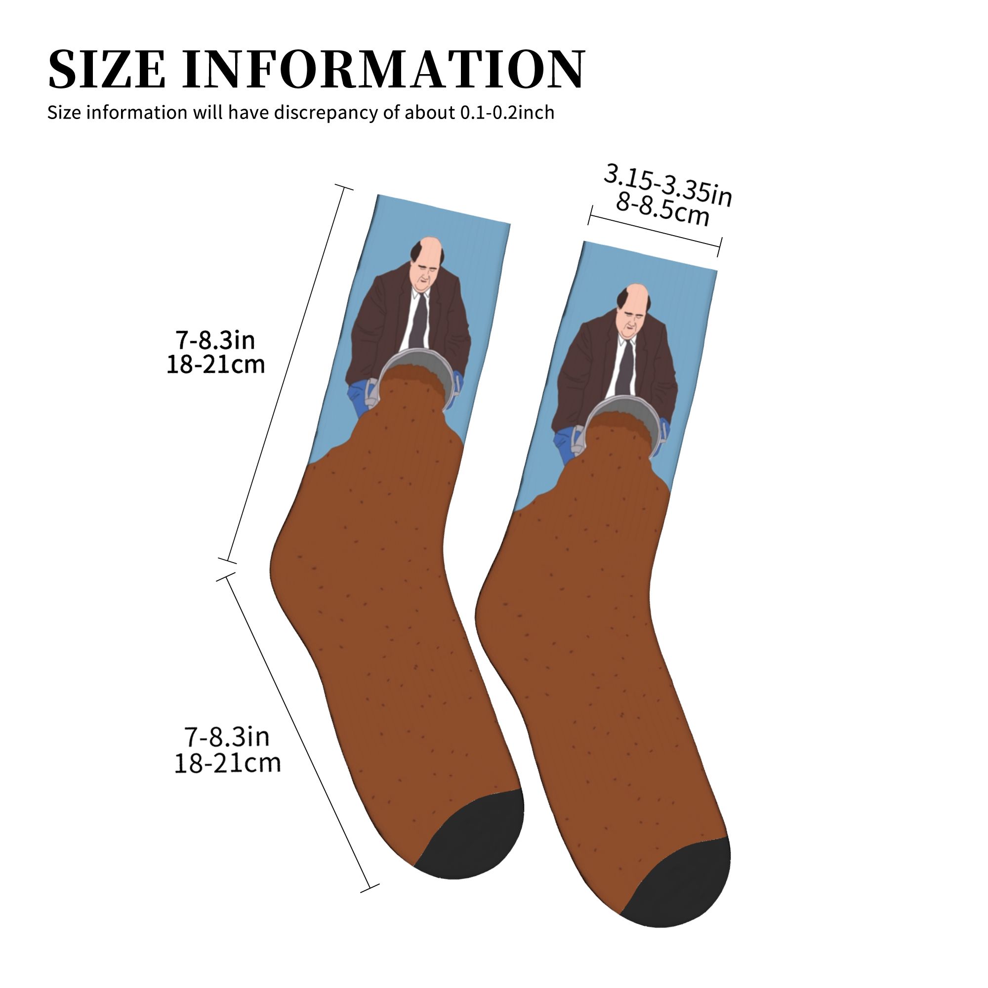 TV Show The Office Kevin's Fam - đánh giá và giá Socks Ankle Men