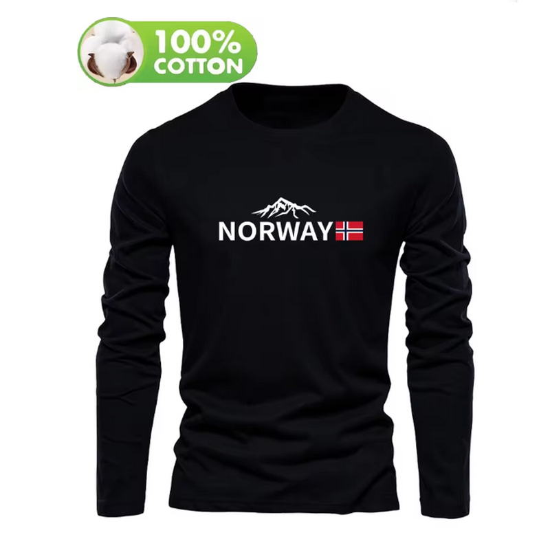 Autumn and winter 100 cotton m - đánh giá và giá Men'S Fashion T Shirts
