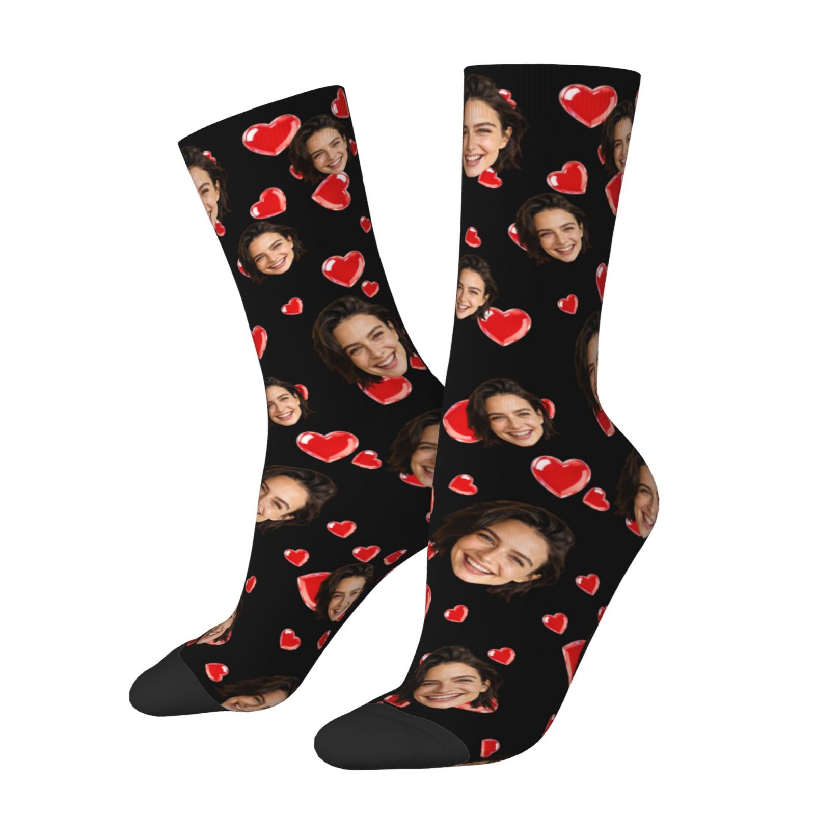 Custom Face Photo Socks Person - đánh giá và giá Socks Ankle Men