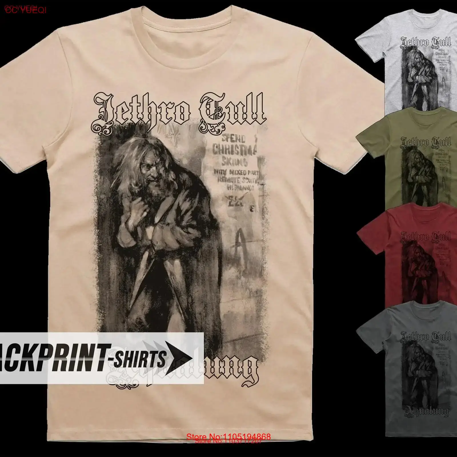 Jethro Tull Aqualung V1 Poster - đánh giá và giá Poster Men Fashion