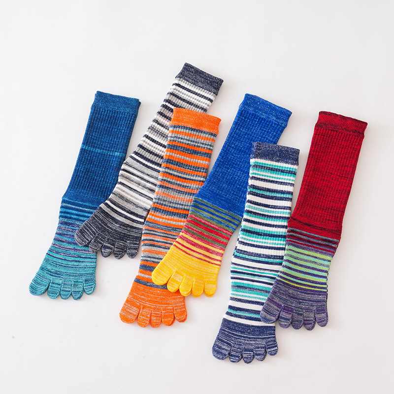 1/5 Pairs Men Toe Socks Long P - đánh giá và giá Socks Ankle Men